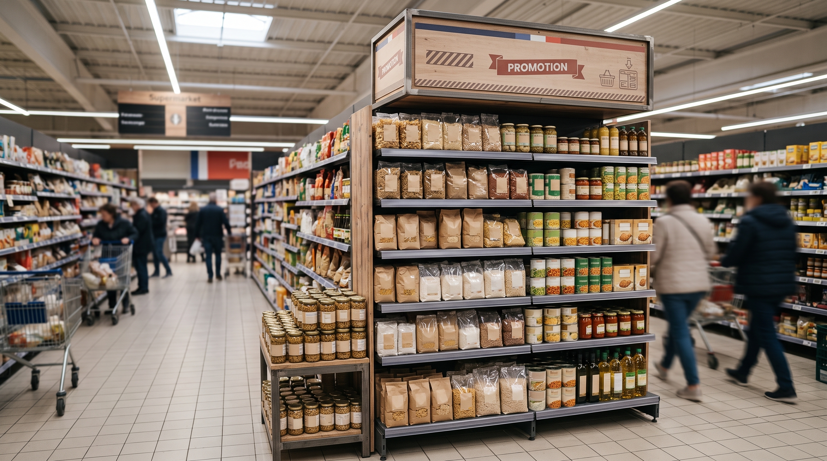 Tête de gondole : définition et enjeux en magasin